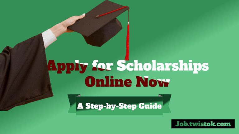 Apply for Scholarships Online Now: A Step-by-Step Guide